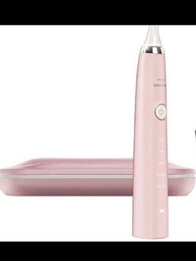 Philips Pink Electric Sonic Toothbrush with Travel Case